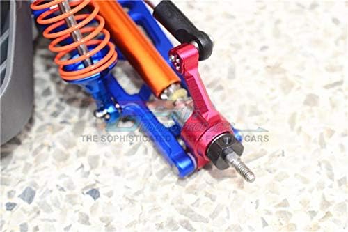 GPM for Traxxas Rustler 4X4 VXL (67076-4) Aluminum Rear Knuckle Arm - 2Pc Set Orange
