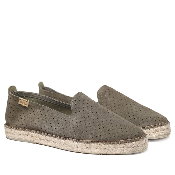 Toni Pons DAN-AY - Espadrille für Herren Wildleder. 39 EU Khaki, 39 EU Khaki
