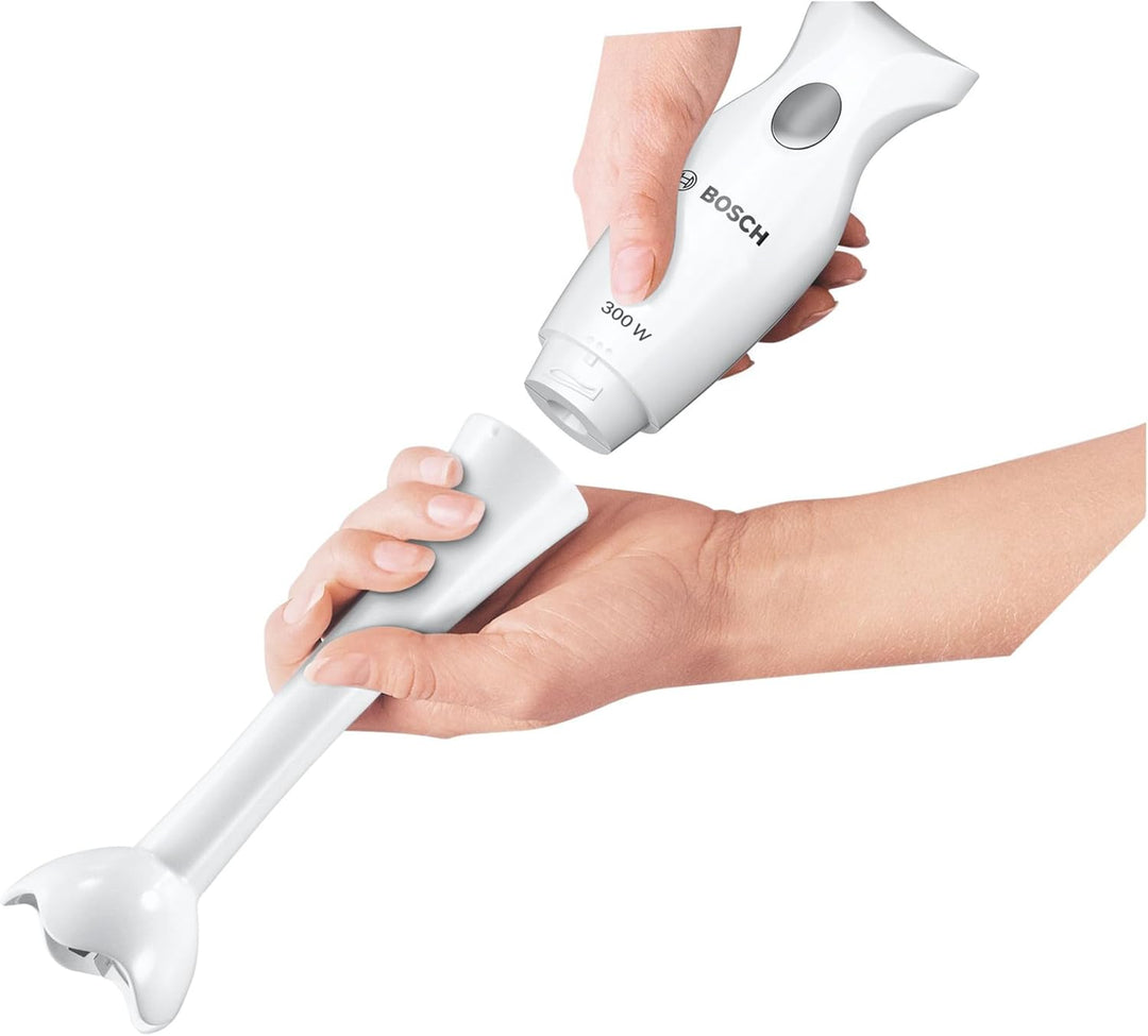 Bosch Stabmixer MSM6B150, Abnehmbarer Mixfuss, Mixbecher mit Deckel, ergonomischer Griff, leichtes G