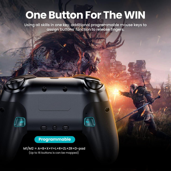 VOYEE Wireless Switch Controller, Compatible with Switch Pro Controller for Switch/Switch Lite/OLED/