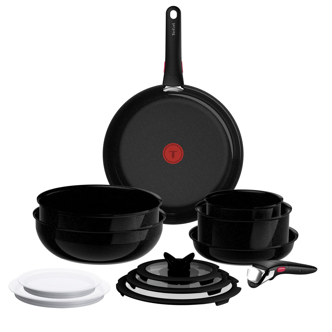 Tefal Ingenio Explore On 13-tlg. Kochgeschirr-Set, keramische Fusion Core Antihaftversiegelung, plat