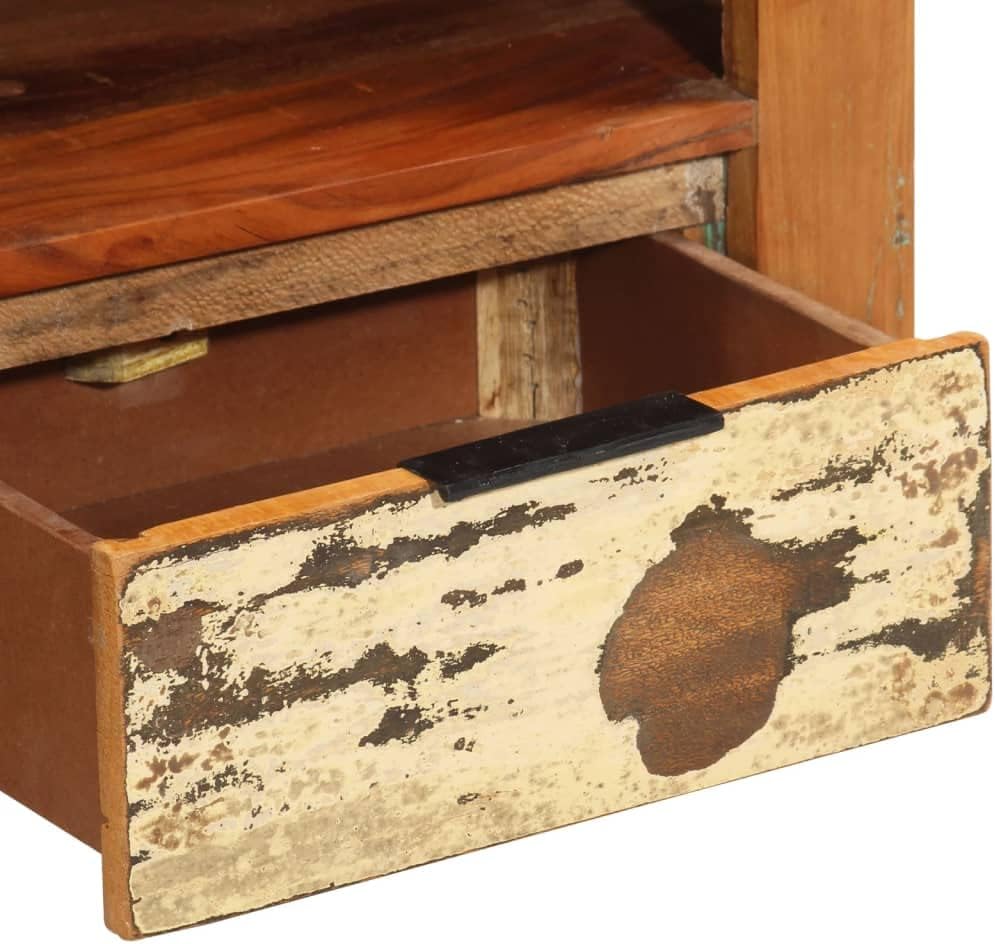 vidaXL TV Schrank mit 1 Fach 3 Schubladen Lowboard TV Möbel Tisch Board Sideboard Fernsehtisch Ferns