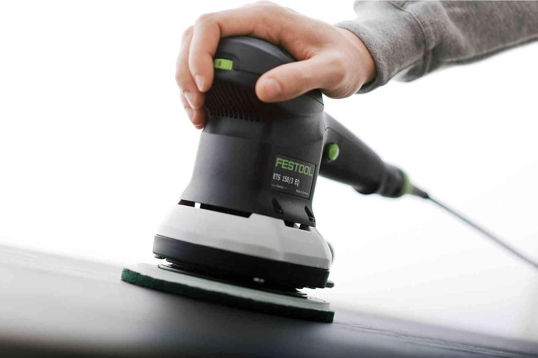 Festool Exzenterschleifer ETS 150/3 EQ (mit Schleifteller Ø 150 mm MULTI-JETSTREAM 2 (superweich SW)