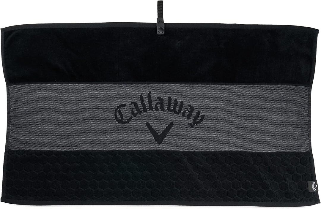 Callaway TW CG Tour Handtuch BLK 23 Schwarz, Schwarz