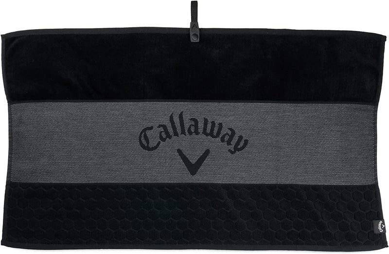 Callaway TW CG Tour Handtuch BLK 23 Schwarz, Schwarz