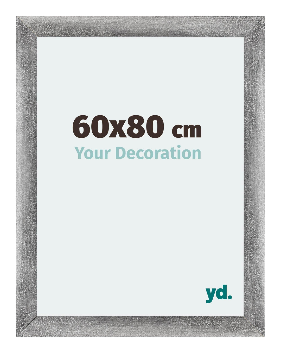 yd. Your Decoration - Bilderrahmen 60x80 cm - Bilderrahmen aus MDF mit Acrylglas - Antireflex - Ausg