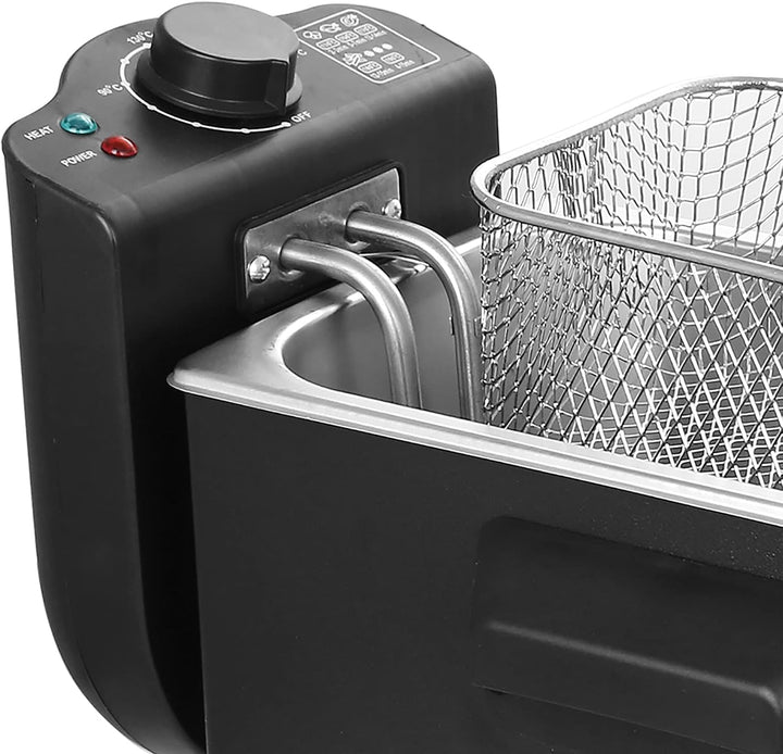 Emerio 3.0L Öl-Fritteuse mit Kaltzonen Technologie, "sehr gut 1.4" getestet von Haus & Garten 06/201