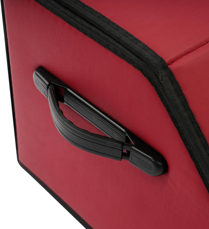 56L Kofferraum Organizer mit Deckel,Auto Kofferraumbox wasserdicht &amp; verschleissfest Auto Kofferraum