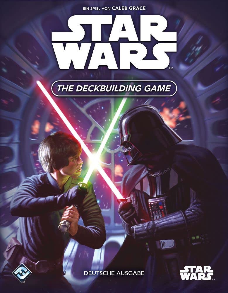 Fantasy Flight Games, Star Wars: The Deckbuilding Game, Kennerspiel, Kartenspiel, 2 Spieler, Ab 12+