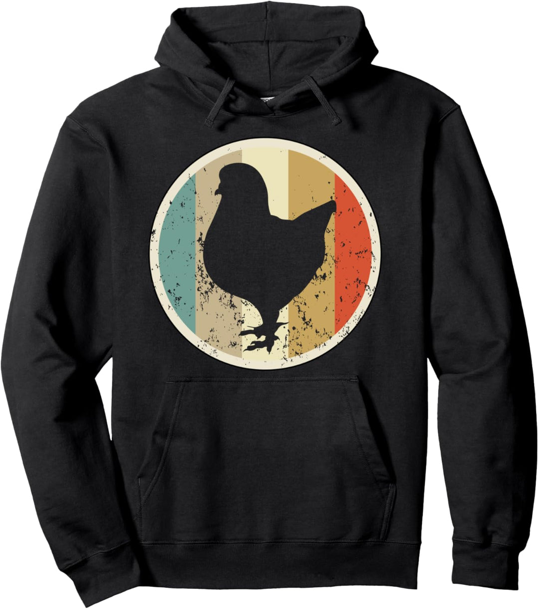 Kingtaube Tauben Brieftauben Taubenzucht Retro Vintage Style Pullover Hoodie