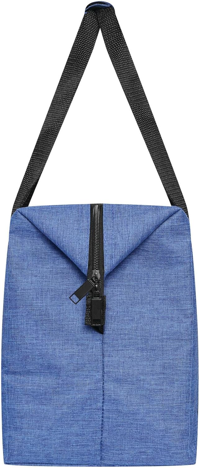 Faltbare Kühltasche Gross ca. 38x19x26cm (17L) – Robuste Isoliertasche für Einkauf & Camping, Thermo