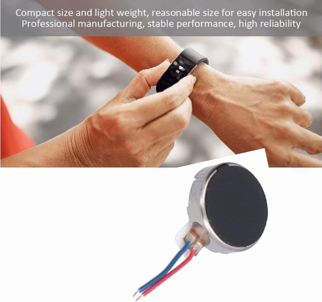 50Pcs Mini Vibrationsmotoren DC 3V 10x2,7mm Flacher Münze Typ Micro Vibrationsmotor für Smart Handy