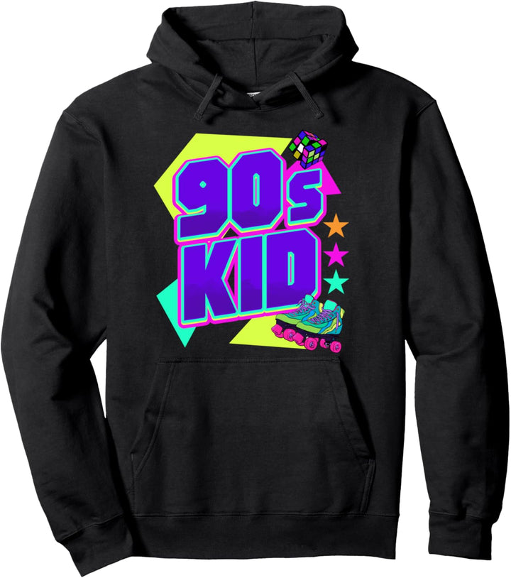 Retro 90s Party Ära - Vintage Neunziger Oldschool 90er Pullover Hoodie