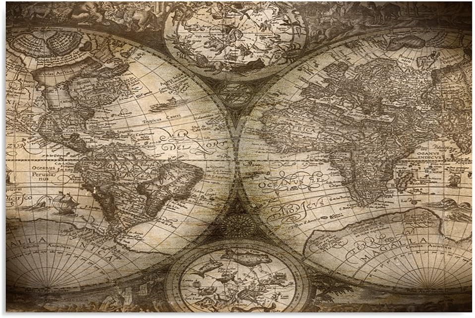 Feeby. Wandbild - 1 Teilig - 50x70 cm, Leinwand Bild Leinwandbilder Bilder Wandbilder Kunstdruck, LA