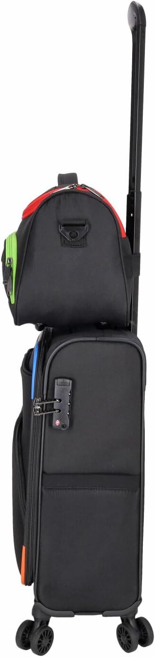 Beautycase SoftLITE | Reise Kulturtasche für unterwegs | praktische Aufteilung, Vier Fächer und Schl