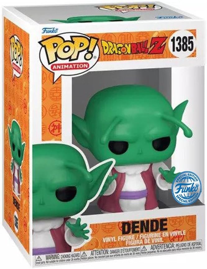 Funko Pop! Animation: Dragon Ball Z - Dende (Exc), Sammelfigur aus Vinyl - 69187