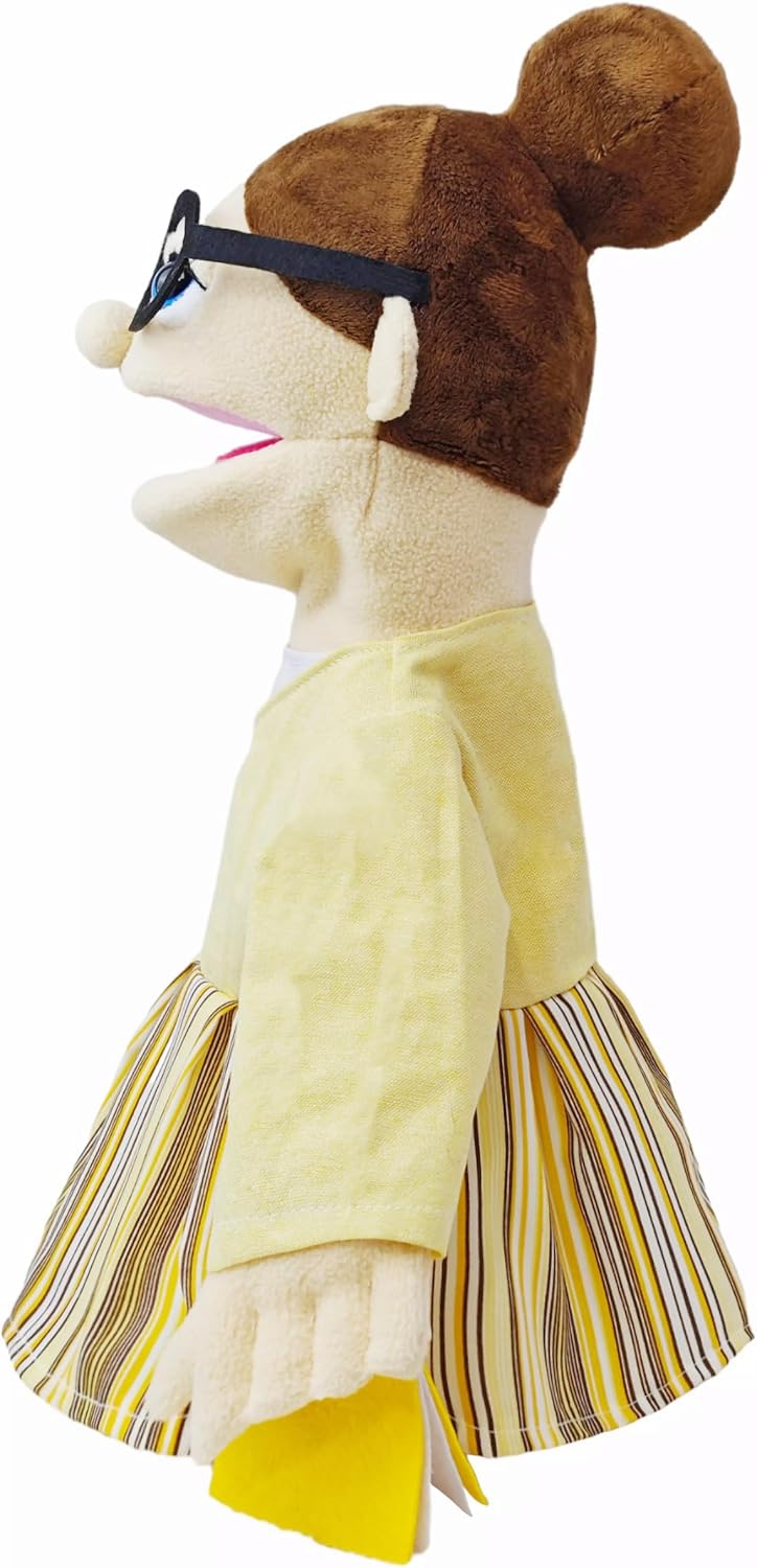 Theater-Handpuppen für Kinder,inklusive Lehrer,Polizist,Bauer,Pirat,Detektiv usw.mit beweglichen off