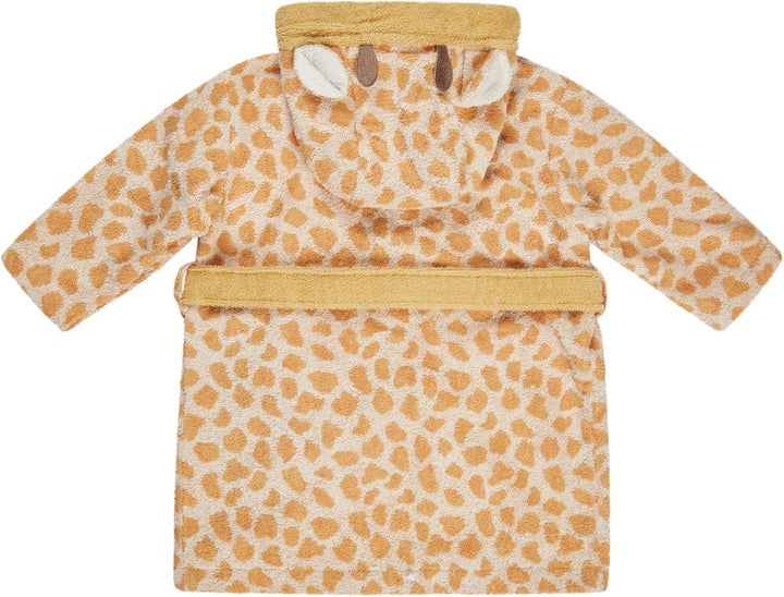Sterntaler Unisex Kinder Bademantel Giraffe Kaya Baby- und Kinder Bademantel (1er Pack) 92 sand, 92