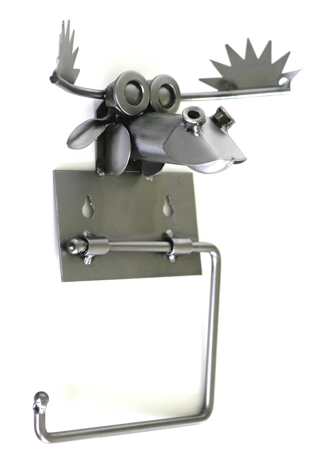 metalman24 Schraubenmännchen ELCH KLOPAPIERHALTER TOILETTENPAPIERHALTER handgefertigte ausgefallene