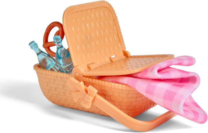 Simba Steffi Love Picnic – Steffi (29cm) & Evi (12cm) beim Picknick, inkl. Picknickkorb, Decke & Zub