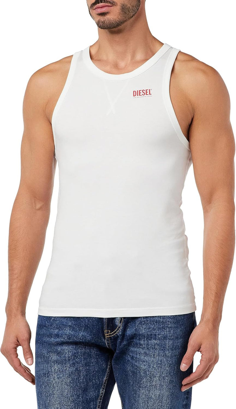 Diesel Herren Umtk-Johnny Unterhemd XXL 100-0blax, XXL 100-0blax