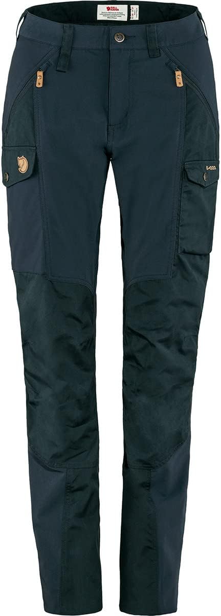 Fjällräven Damen Nikka Trousers Curved W Hose 46 Dunkelblau, 46 Dunkelblau