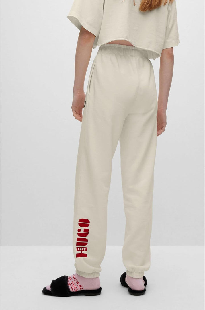 HUGO Damen Njola Pants S Open White110, S Open White110