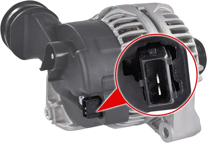 ATEC GERMANY 1x Lichtmaschine 14V 120A Kompatibel mit BMW 3er (E46), 5er (E39), 7er (E38), X5 (E53),