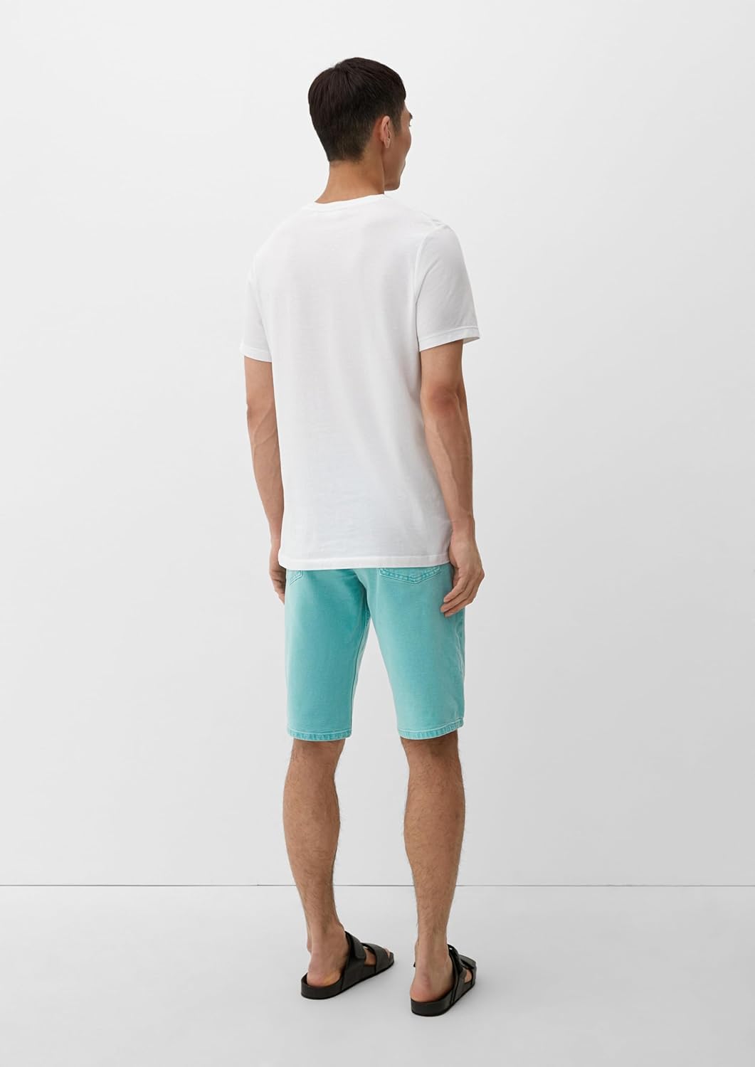 s.Oliver Herren Jeans-Hose, kurz, Türkis 6120