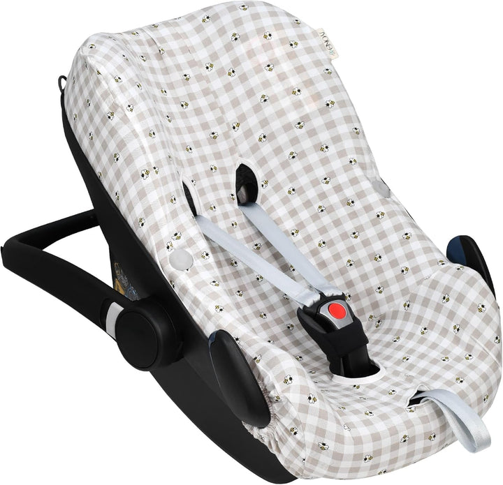 JYOKO KIDS Bezug für Autositz kompatibel mit Pebble Maxi Cosi Pebble Pro I-Size, aus Baumwolle (Picn