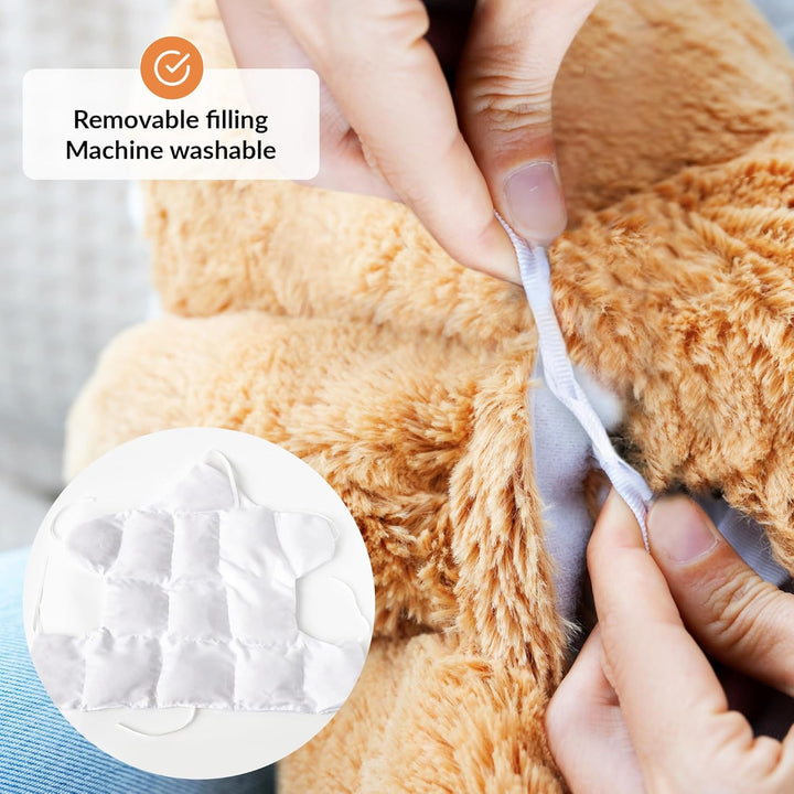 ODOXIA Weighted Stuffed Animal | 2.2KG Anxiety Kuscheltier | Weighted Anxiety Animals | Therapeutisc