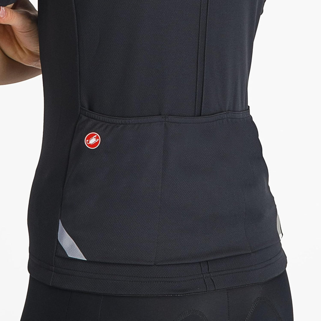 CASTELLI Damen Anima 4 Jersey T-Shirt XS Helles Schwarz, XS Helles Schwarz