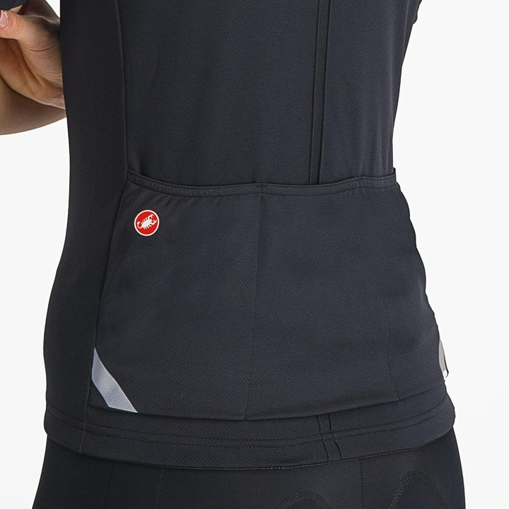 CASTELLI Damen Anima 4 Jersey T-Shirt XS Helles Schwarz, XS Helles Schwarz