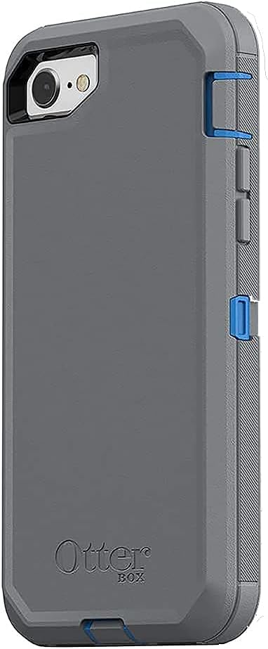 OtterBox Defender Schutzhülle für iPhone 8/7 (Nicht Plus), Schwarz, Marathoner (Cowabunga Blue/Gunme