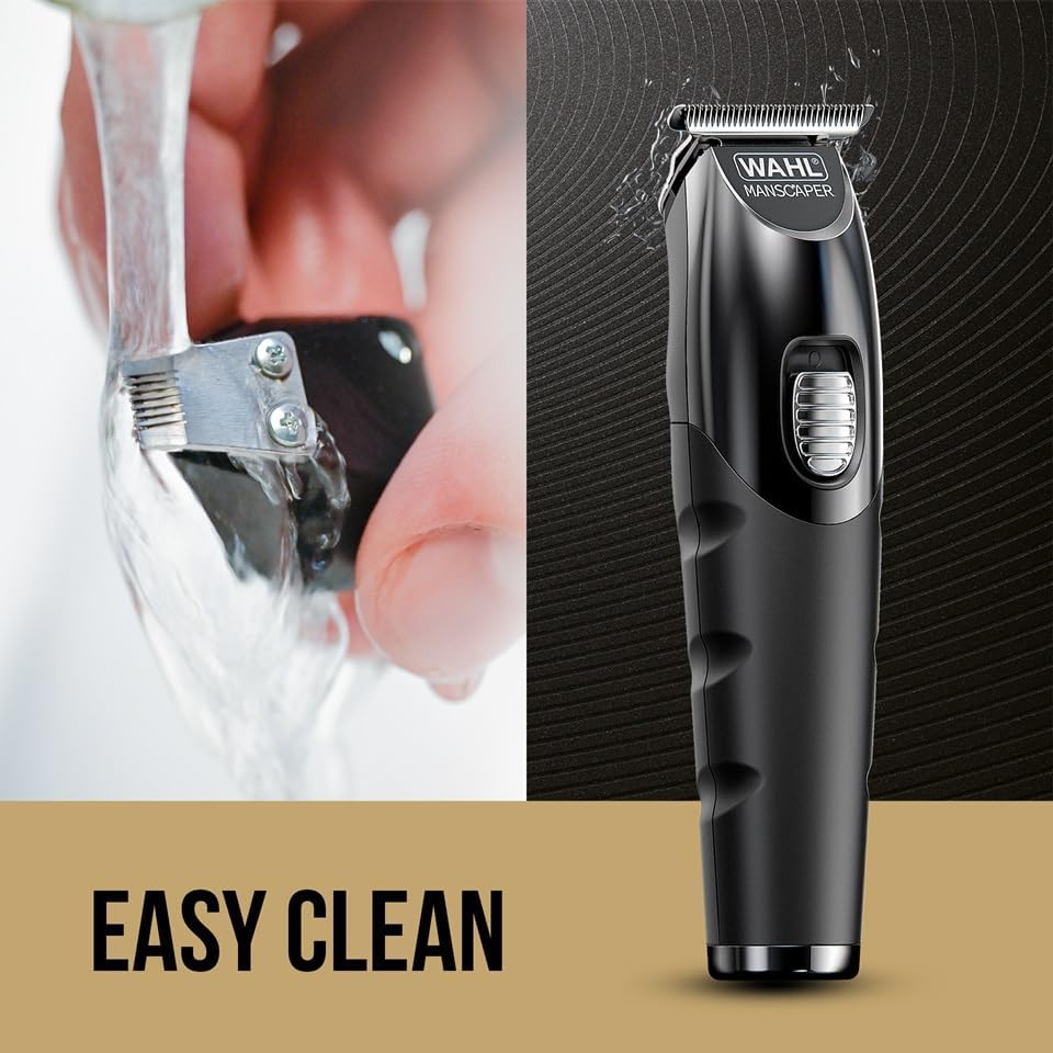 WAHL Manscaper Toolbox, Multigroomer, Bartschneider, Haarschneider, Lithium-Power, USB-Ladung, Schut