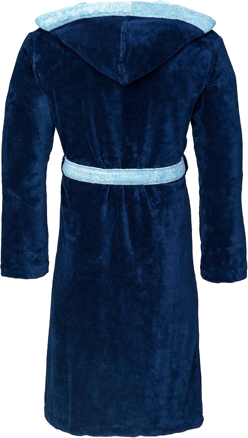 Vossen Damen & Herren Bademantel Poppy, Blau (Winternight 004)