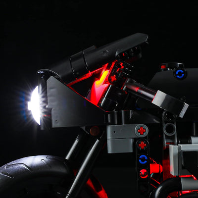 BRIKSMAX 42155 Led Licht für Lego The Batman – BATCYCLE - Compatible with Lego Technic Bausteinen Mo