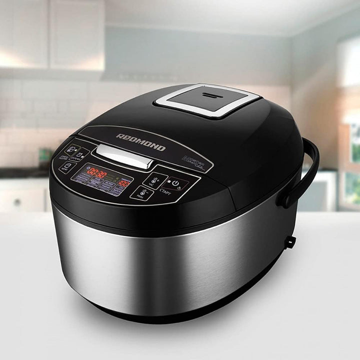 Multikocher REDMOND RMC-RMC-M4512 (Russisch) mit 40 Programmen (Brot, Dampfgaren etc.), LCD-Touch-Di