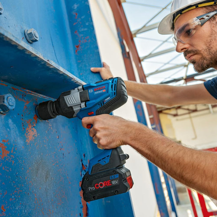 Bosch Professional 18V System BITURBO Akku Drehschlagschrauber GDS 18V-1600 HC (3/4" mit hoher Durch