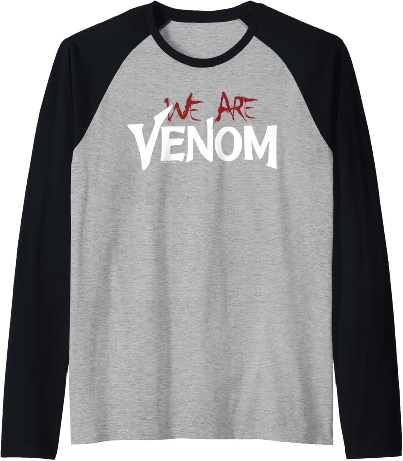 Marvel Venom We Are Venom Splatter Raglan