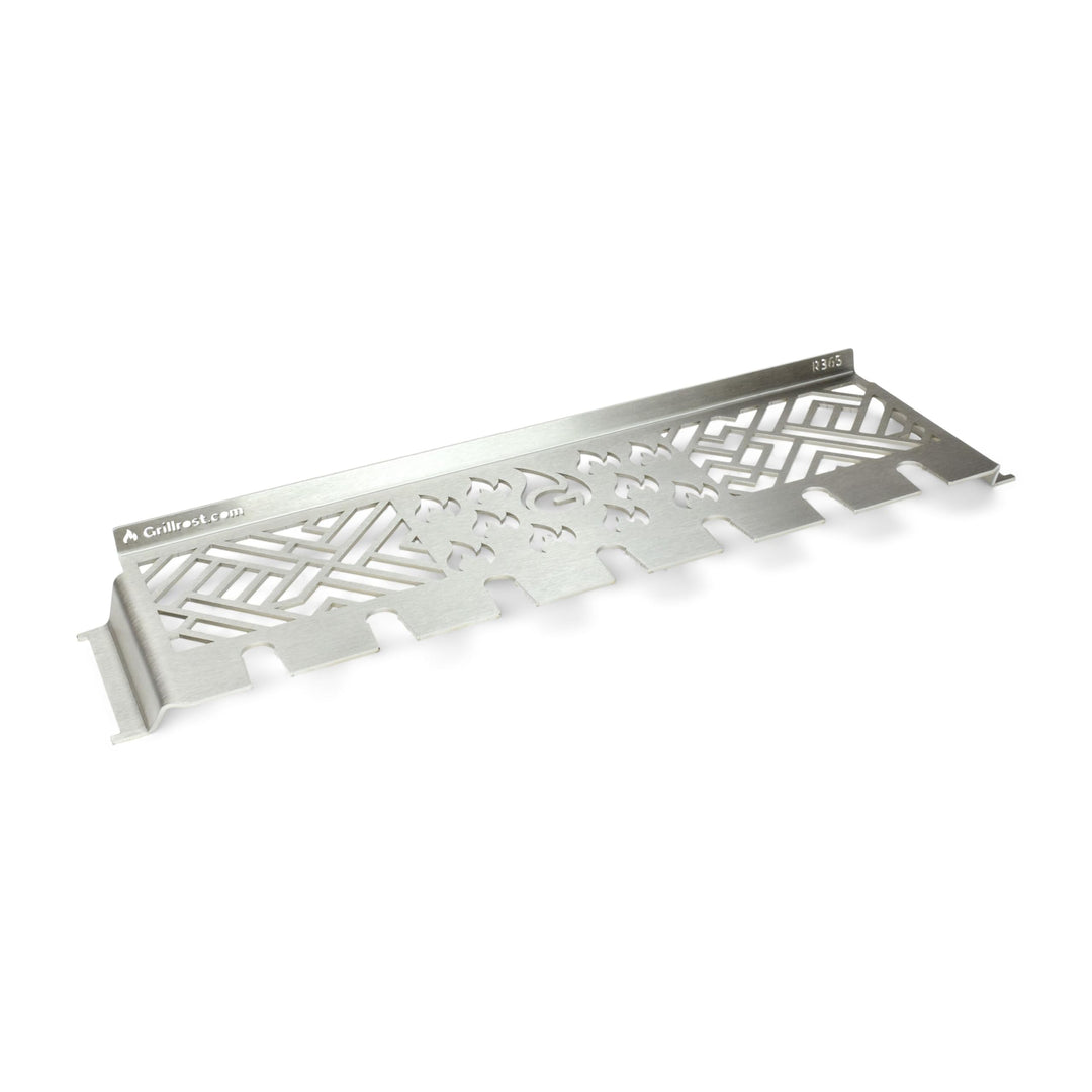 Grillrost.com Das Original Edelstahl Warmhalterost Multi-Station - Napoleon Rogue, Freestyle, Legend