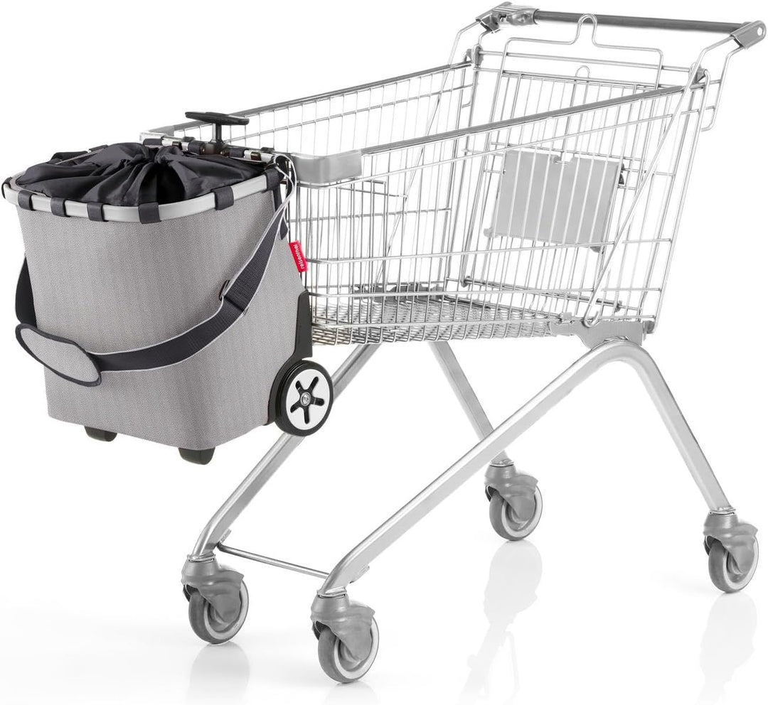 reisenthel Damen Einkaufstasche carrycruiser One Size Herringbone Grey Einheitsgrösse, Herringbone G