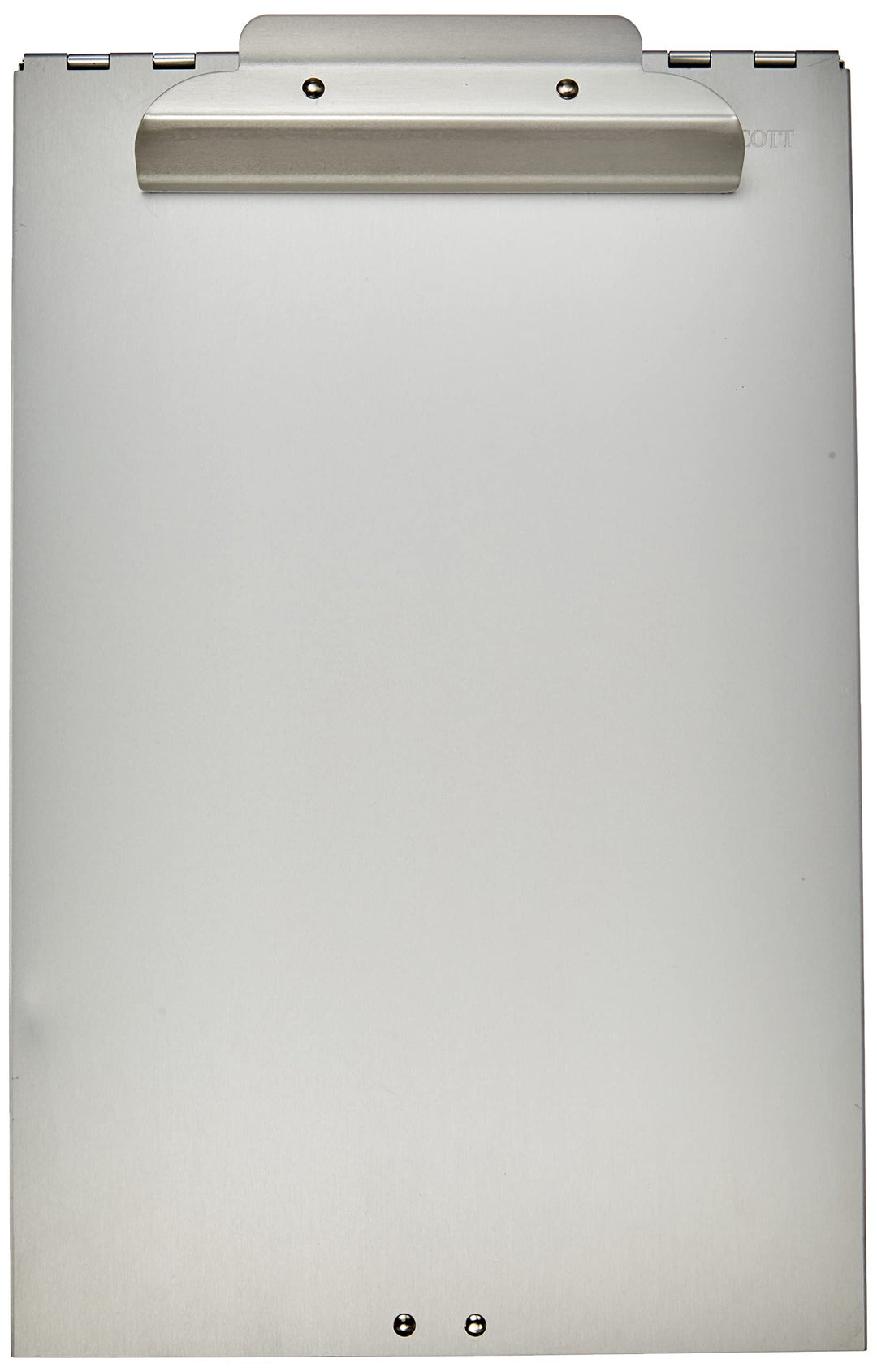 Westcott E-17003 00 Formularhalter-Box aus Aluminium, DIN A4, Grosses Aufbewahrungsfach, Unten öffne