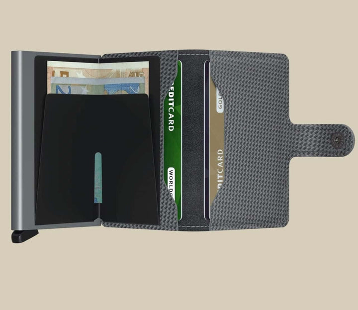 Secrid Miniwallet Cool Grey Einheitsgrösse Unisex Erwachsene, Cool Grey, Talla única, Modern