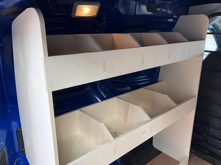 Vanify - Kompatibel mit Citroen NEMO 2008+ Fahrzeugeinrichtung Fahrzeugregale, Fahrerseite Regal