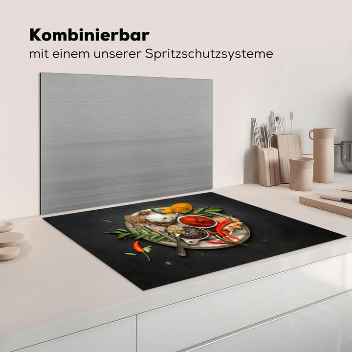 KitchenYeah© Herdabdeckplatte Einteilig Küche Ceranfeld Abdeckplatte Cerankochfeld Abdeckung Indukti