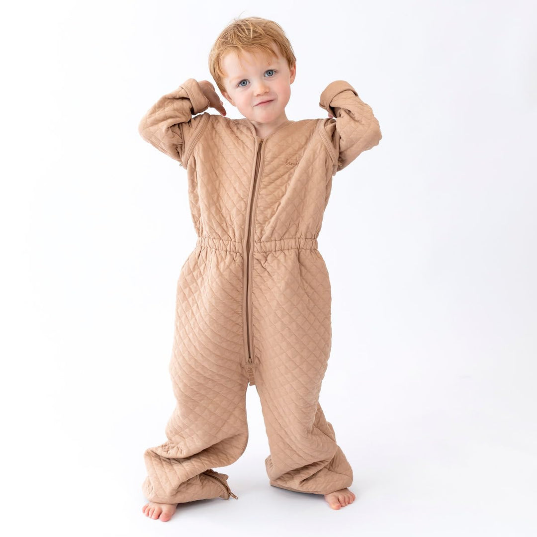 BEMINI Schlafsack 24-36 Monate Pady quilted jersey tog 1.5 Beige, Beige