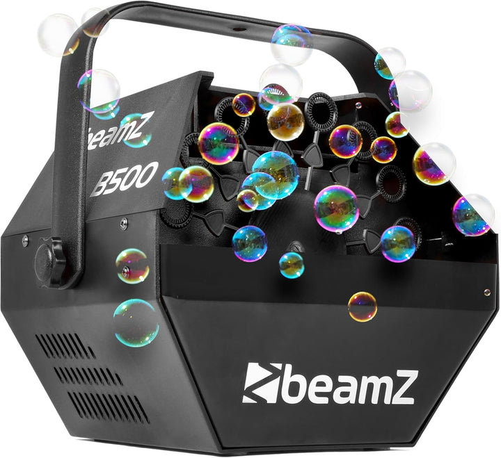 BeamZ B500 - Automatische Seifenblasenmaschine Hochzeit Seifenblasen Maschine, 24 Rotationen pro Min