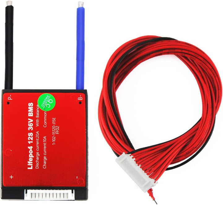 TECNOIOT 1 STÜCKE 12 S 36 V 20 A LiFePO4 Lithium Batterie Schutzplatine BMS PCB Board mit Balance 12