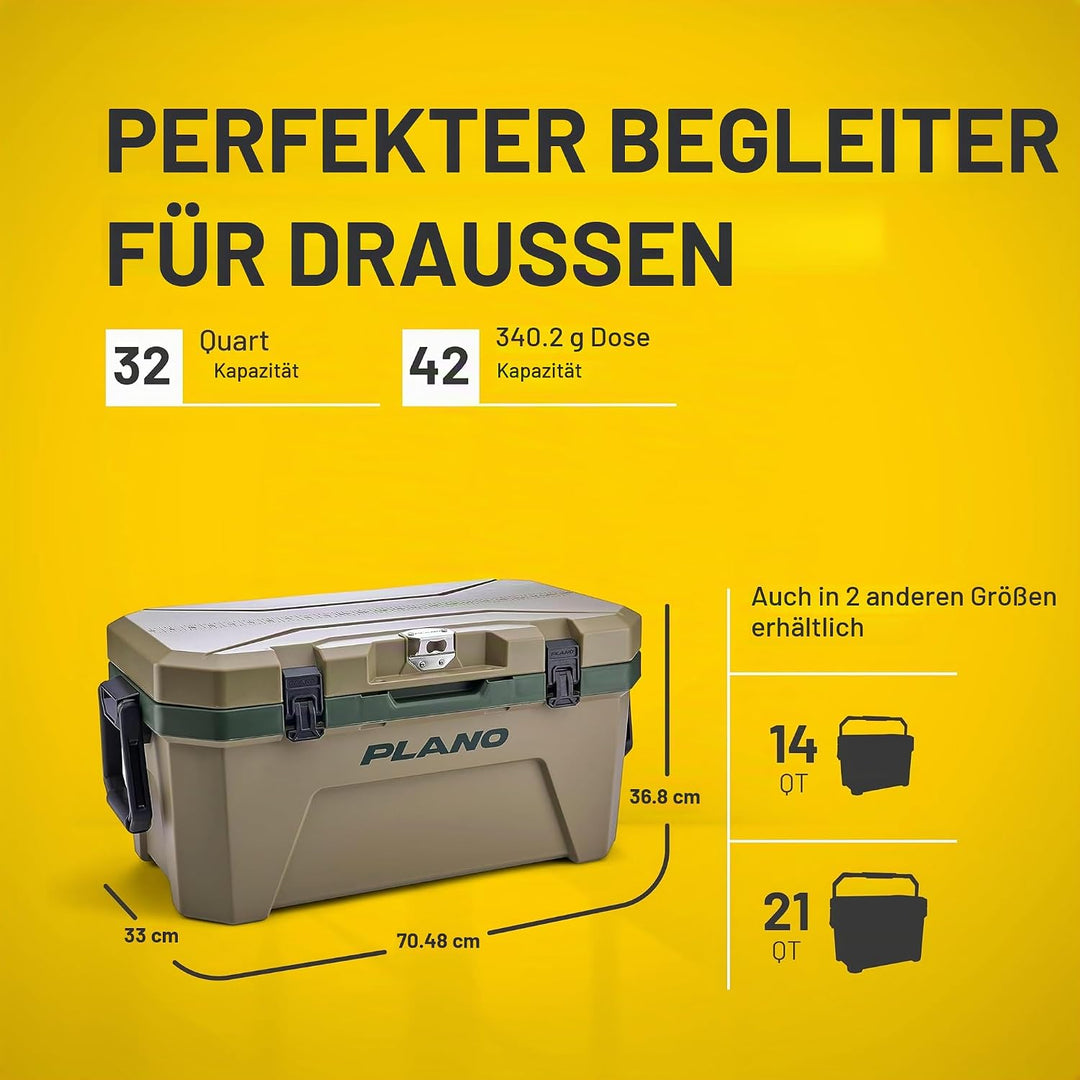 PLANO Frost Cooler Kühler Large - 30l Inland Green, Large - 30l Inland Green
